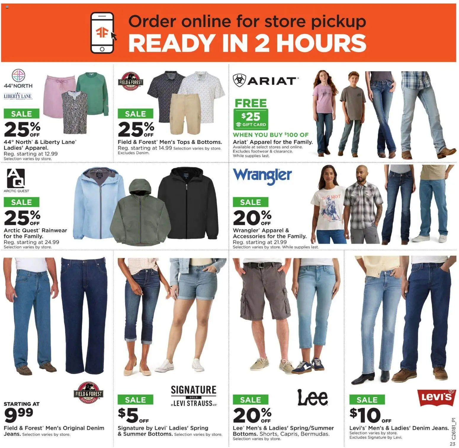 Mills Fleet Farm Weekly Ad - valid from 27.04.2026 | Page: 30 | Products: Rainwear