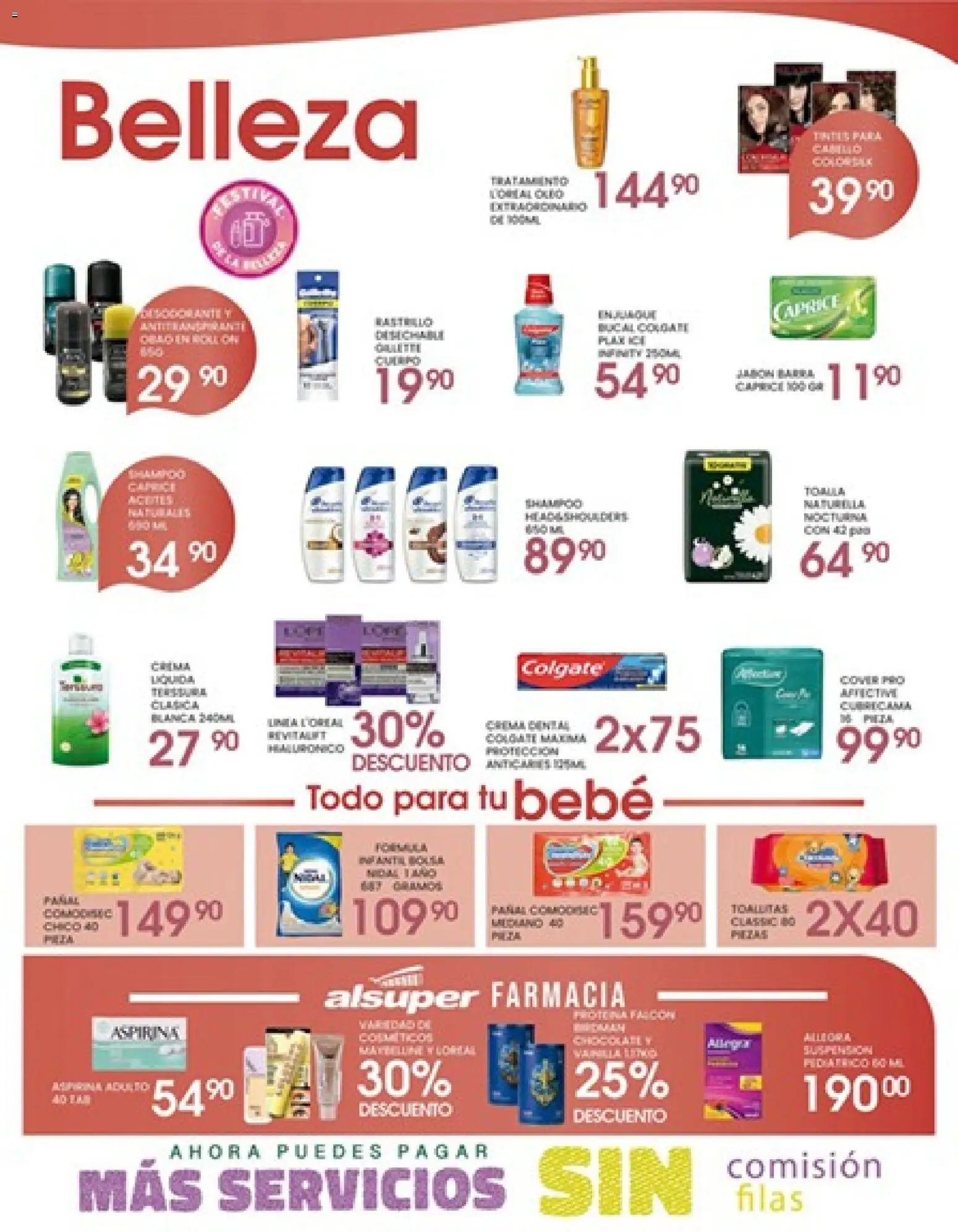 Nuevas ofertas de Alsuper válidas en toda la República Mexicana desde el 14.04.2026. ¡Encuentra las mejores ofertas en Alsuper folleto Casas Grandes! | Página: 4 | Productos: Bolsa, Rastrillo, Toalla, Jabón