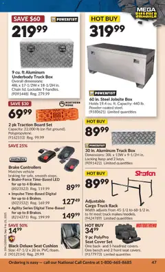Princess Auto flyer valid from 09.09.2025 | Page: 51 | Products: PC, Ridge, Box