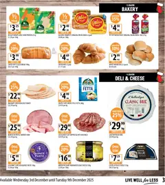 Preview of Supabarn  Catalogue  - valid from 03.12.2025 | Page: 3 | Products: Crumpets, Ham, Oven, Weight