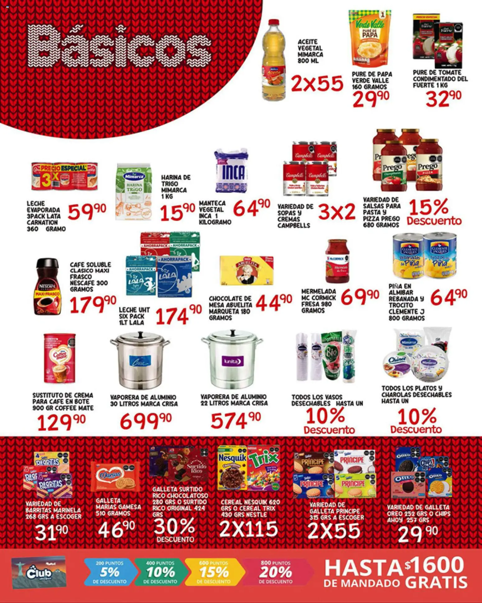 Nuevas ofertas de Alsuper válidas en toda la República Mexicana desde el 23.12.2025. ¡Encuentra las mejores ofertas en Alsuper folleto Laguna! | Página: 2 | Productos: Crema, Pizza, Mesa, Vasos