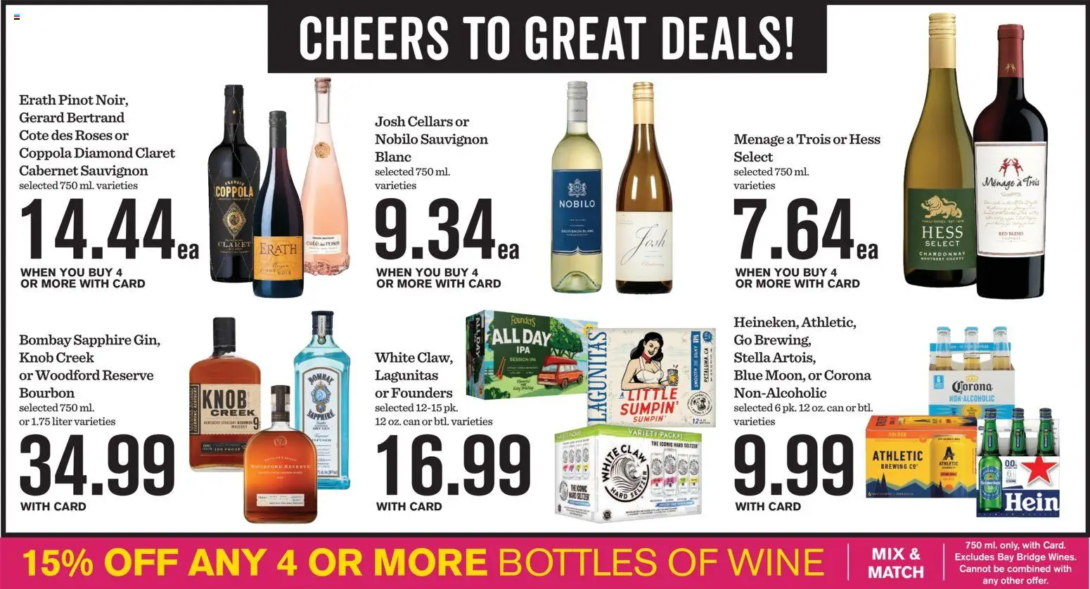 Mariano's Weekly Ad - valid from 21.01.2026 | Page: 8 | Products: Wine, Bourbon
