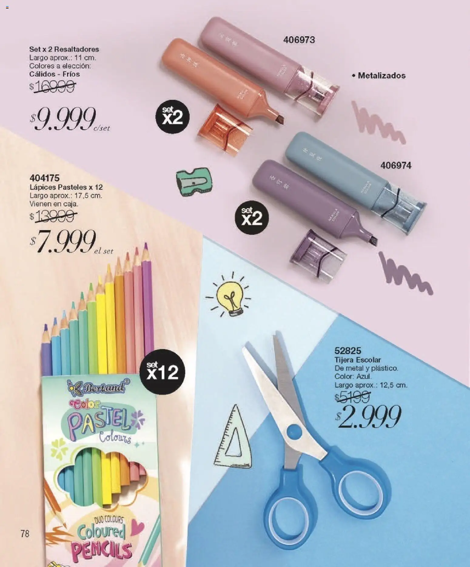 Violetta - Violetta Cosméticos │ válido desde el 18.03.2026 | Página: 78 | Productos: Tijera