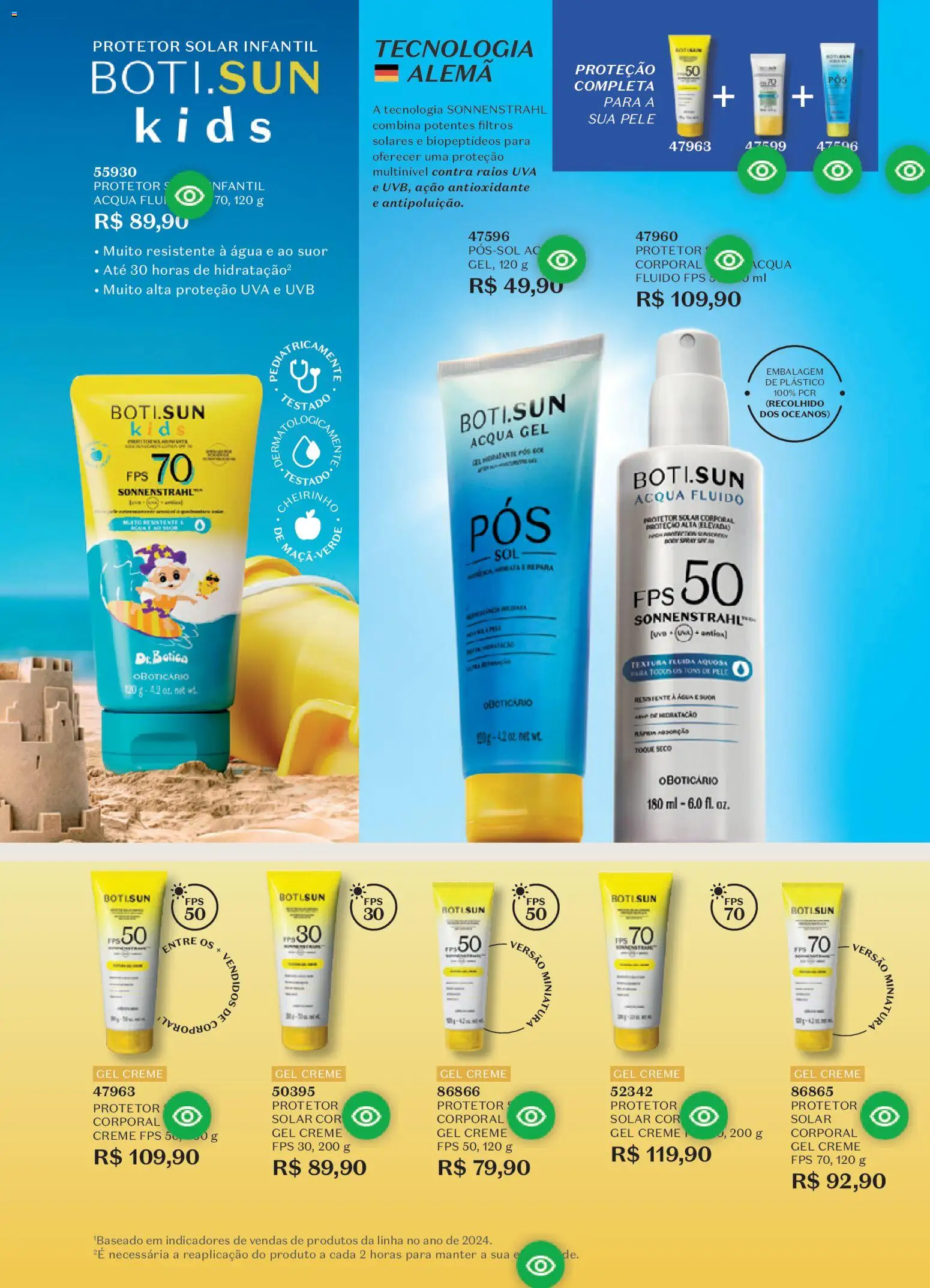 O Boticário Folheto - válido de 02.03.2026 | Página: 154 | Produtos: Protetor solar, Creme