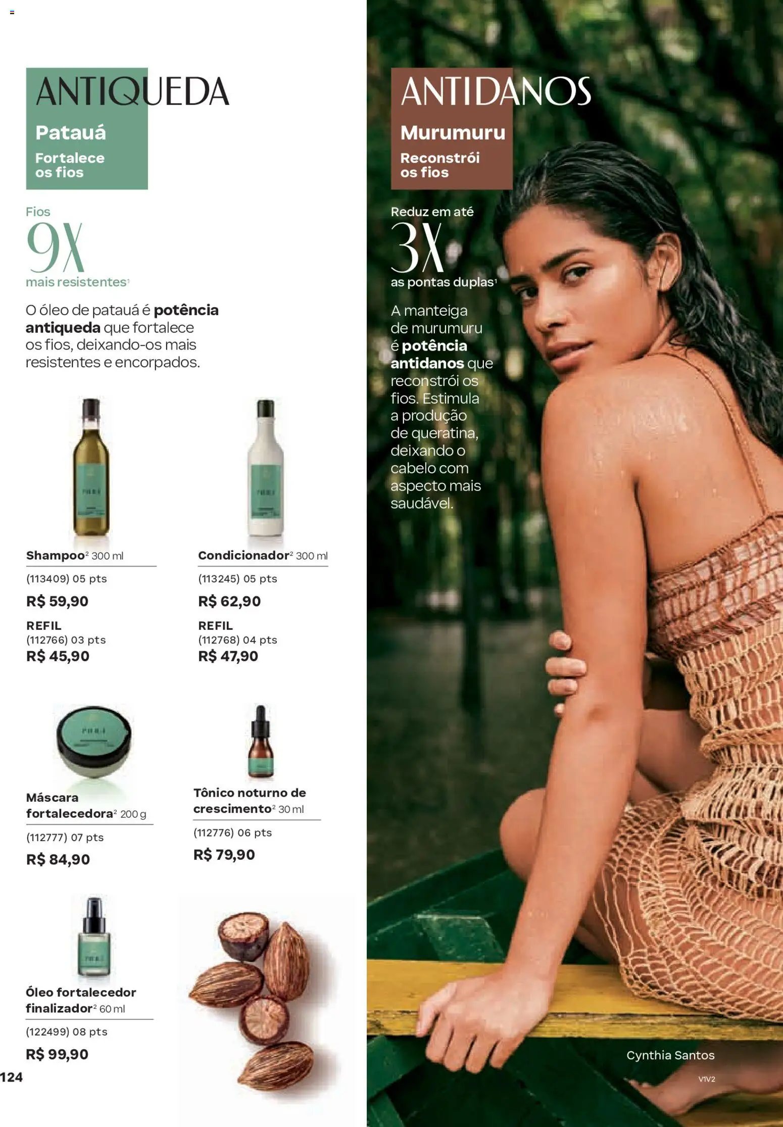 Natura Folheto - válido de 04.02.2026 | Página: 124 | Produtos: Tônico, Manteiga, Óleo