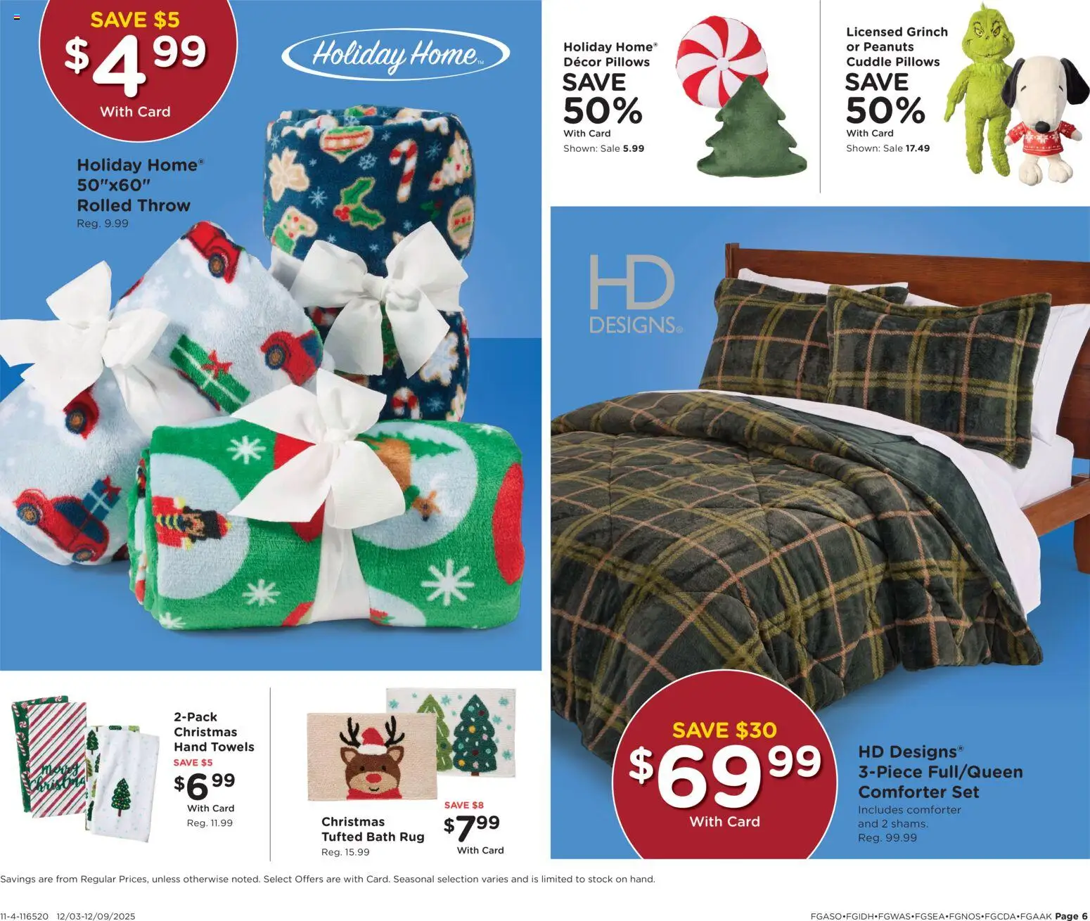 Fred Meyer Home & Apparel - valid from 03.12.2025 | Page: 9 | Products: Bath, Comforter