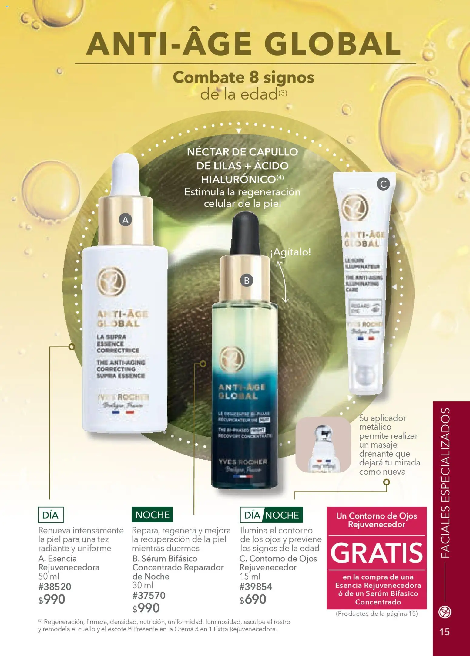 Nuevas ofertas de Yves Rocher válidas en toda la República Mexicana desde el 20.01.2026. ¡Encuentra las mejores ofertas en Yves Rocher campaña 2 2026! | Página: 17 | Productos: Contorno de ojos, Crema, Contorno, Radiante