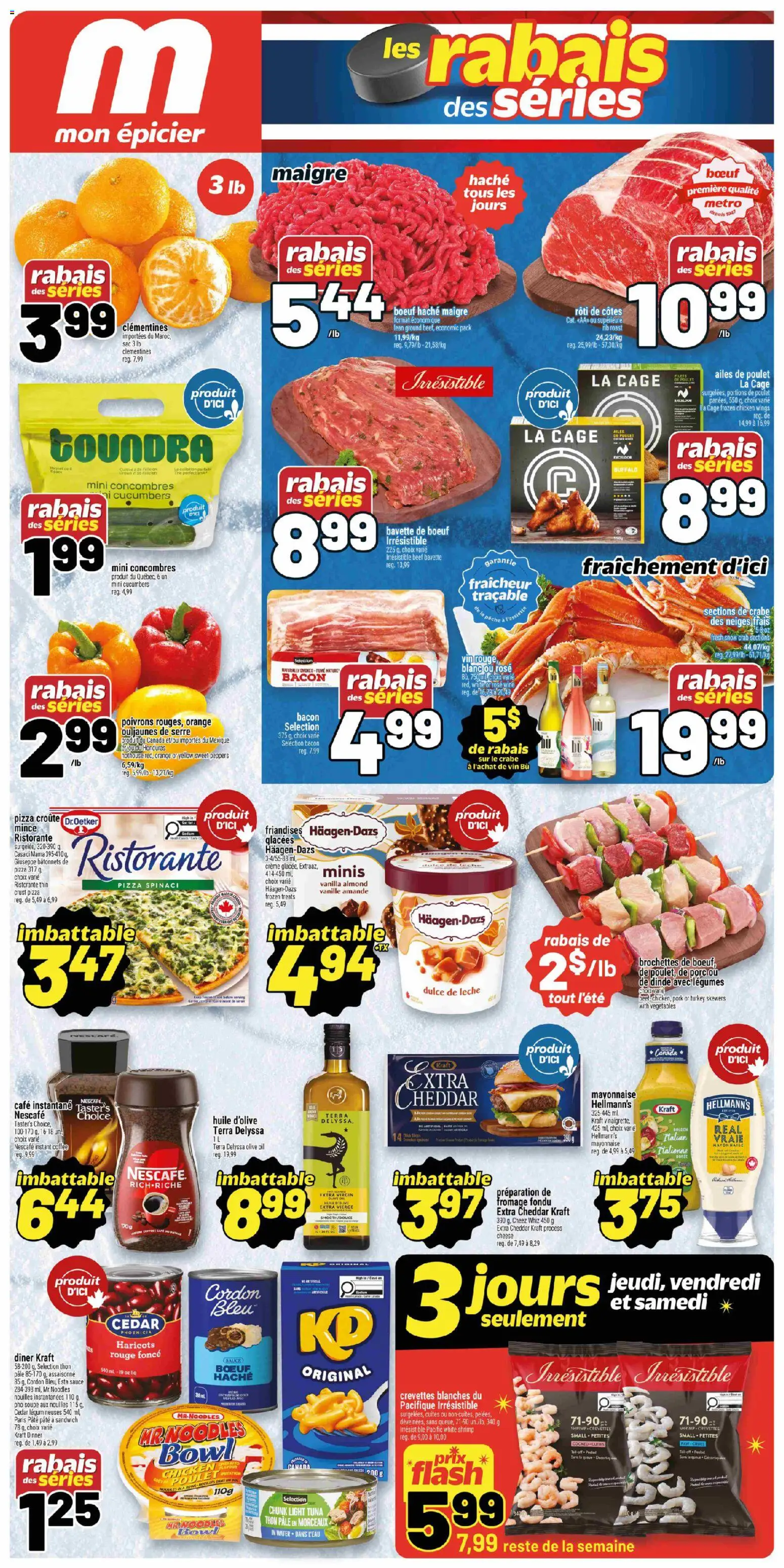 Metro flyer valid from 16.04.2026 | Page: 1 | Products: Chicken wings, Turkey, Cheese, Chicken