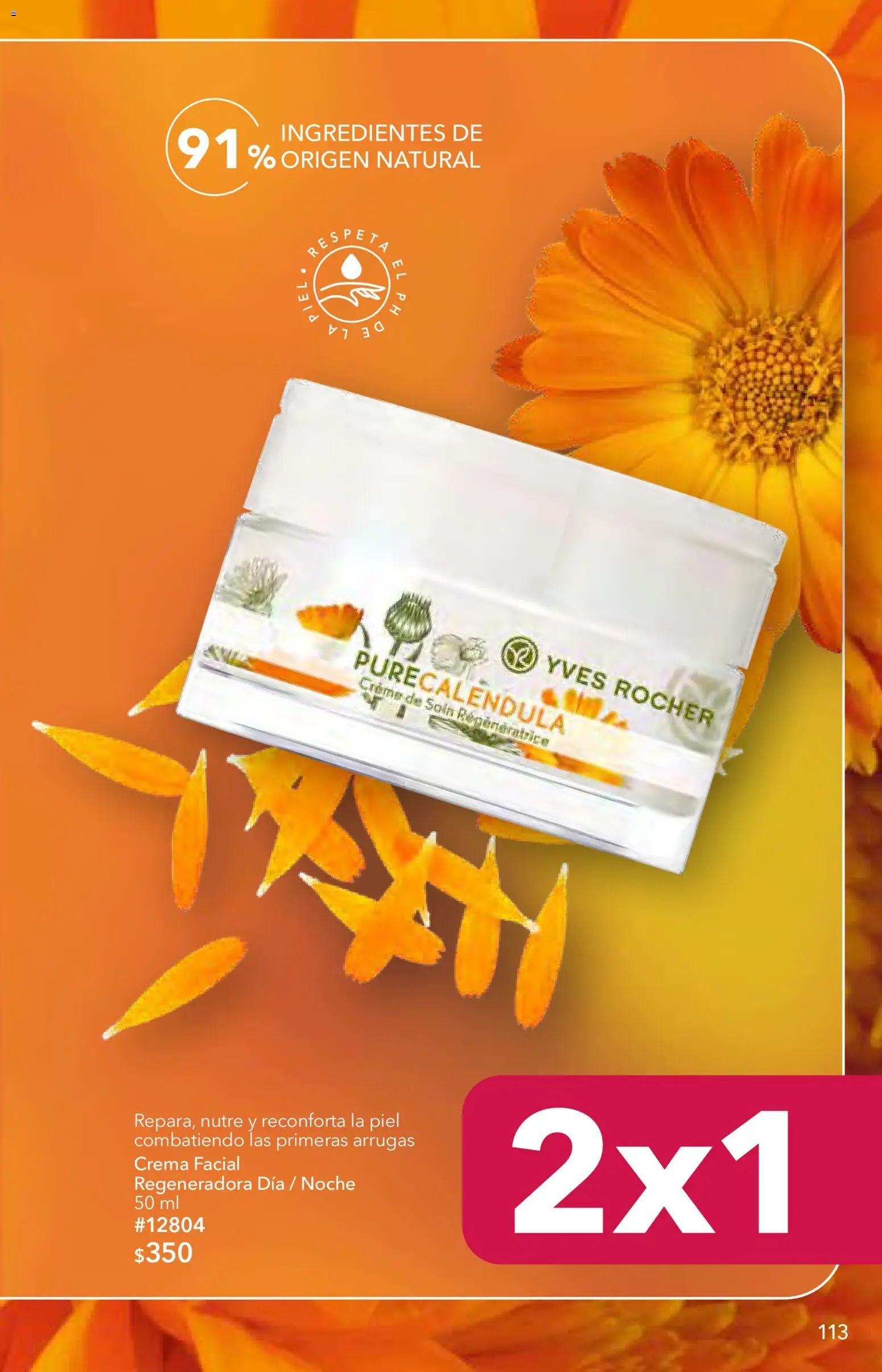 Nuevas ofertas de Yves Rocher válidas en toda la República Mexicana desde el 12.05.2026. ¡Encuentra las mejores ofertas en Yves Rocher campaña 7 2026! | Página: 115 | Productos: Crema