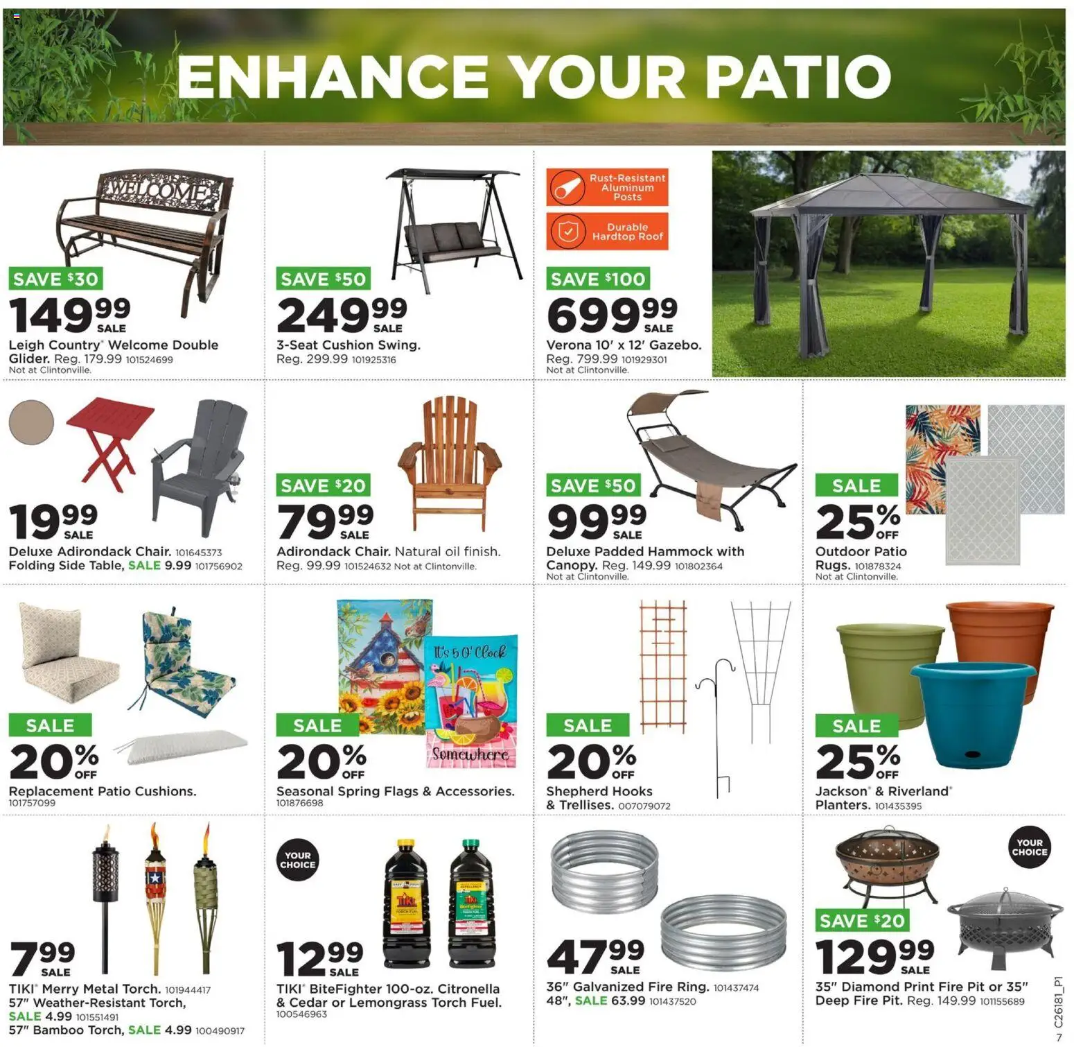 Mills Fleet Farm Weekly Ad - valid from 27.04.2026 | Page: 11 | Products: Oil, Cushion