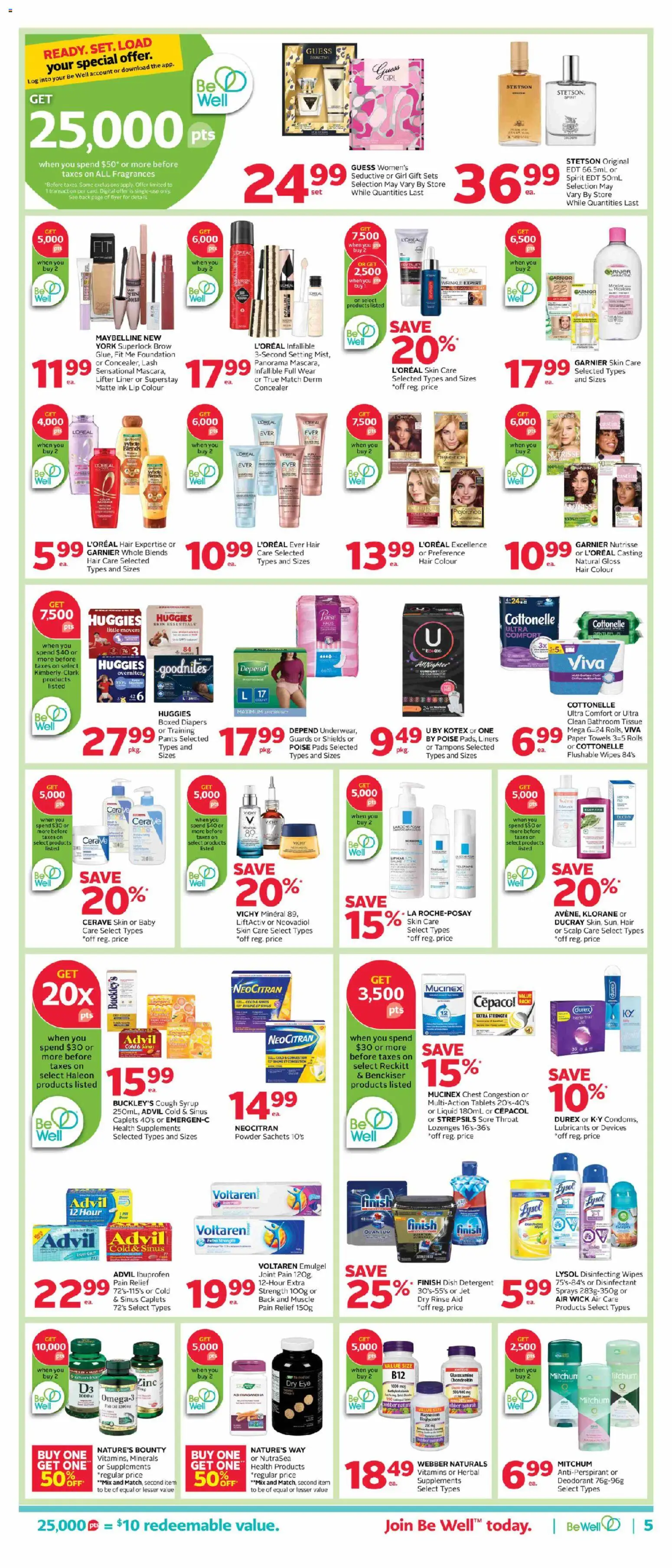 Rexall flyer valid from 28.11.2025 | Page: 12 | Products: Concealer, Powder, Deodorant, Pants