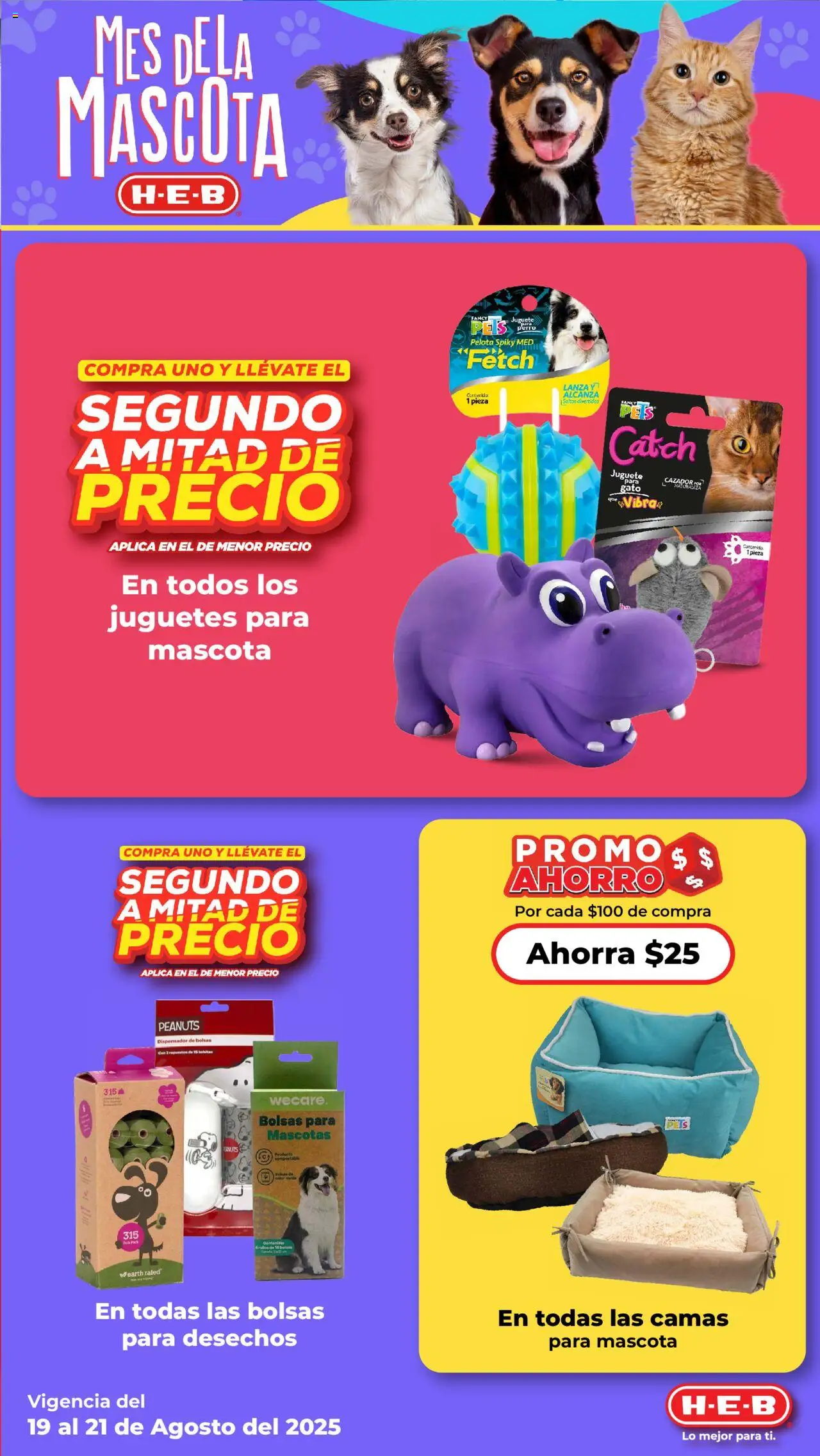 Nuevas ofertas de H-E-B válidas en toda la República Mexicana desde el 19.08.2025. ¡Encuentra las mejores ofertas en H-E-B folleto! | Página: 13 | Productos: Pelota