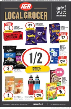 Preview of IGA Local Grocer VIC - valid from 27.08.2025