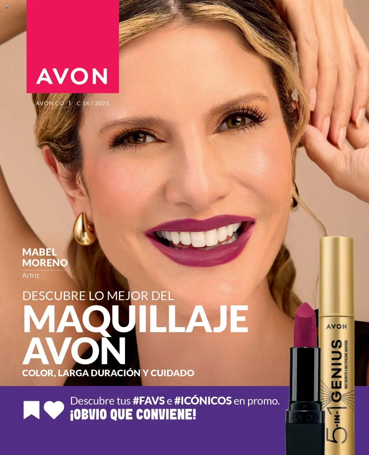 Avon revista - valida desde el 12.09.2025 | Página: 1 | Productos: Maquillaje, Máscara