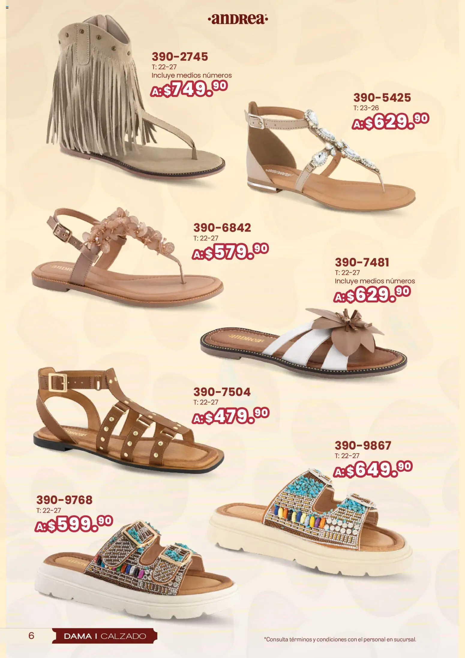 Nuevas ofertas de Andrea válidas en toda la República Mexicana desde el 25.01.2026. ¡Encuentra las mejores ofertas en Andrea catálogo San Vatentín! | Página: 6