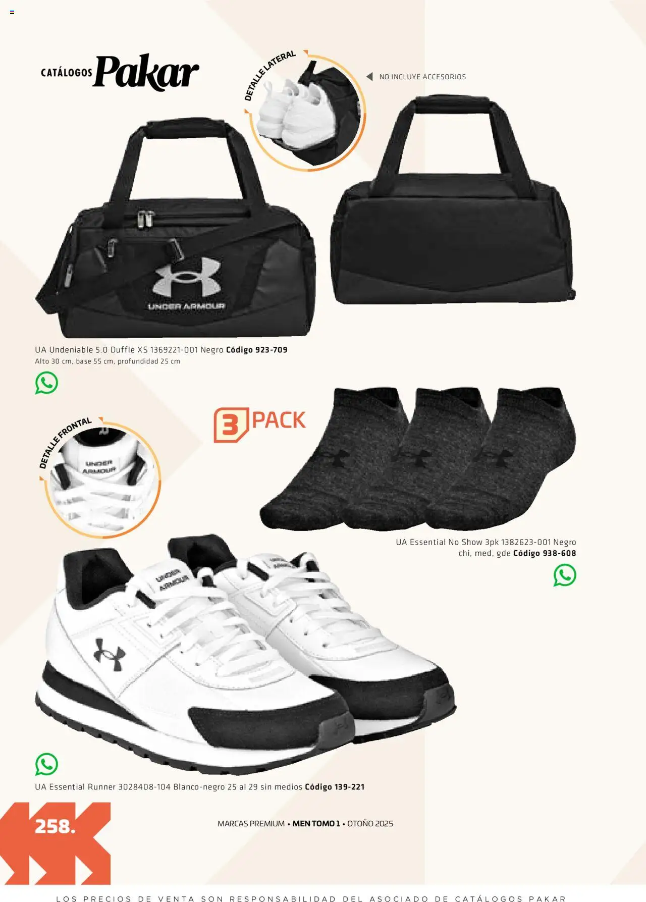 Nuevas ofertas de SC Pakar válidas en toda la República Mexicana desde el 29.08.2025. ¡Encuentra las mejores ofertas en SC Pakar - Catálogo Otoño Men Tomo 1! | Página: 258