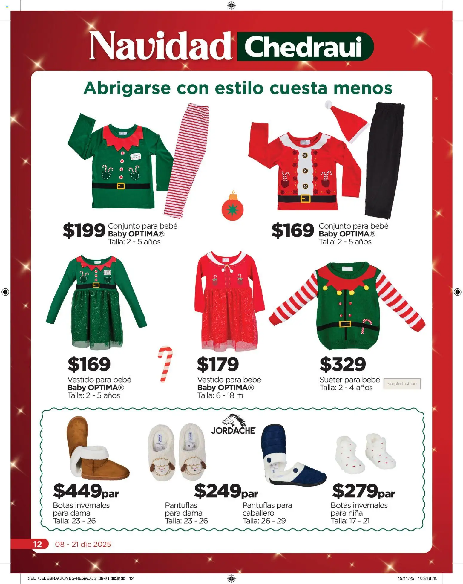 Nuevas ofertas de Chedraui válidas en toda la República Mexicana desde el 08.12.2025. ¡Encuentra las mejores ofertas en Chedraui folleto Celebraciones! | Página: 12