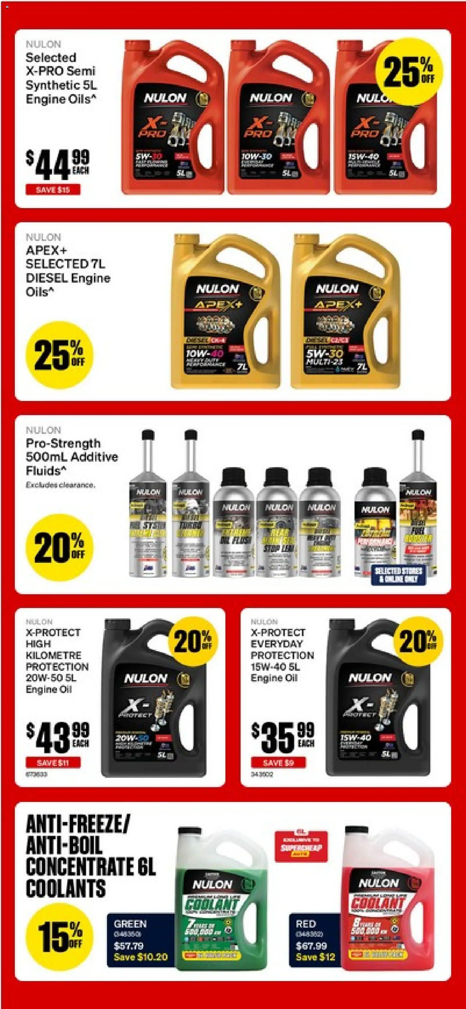 Supercheap Auto catalogue - valid from 13.02.2026 | Page: 8 | Products: Oil
