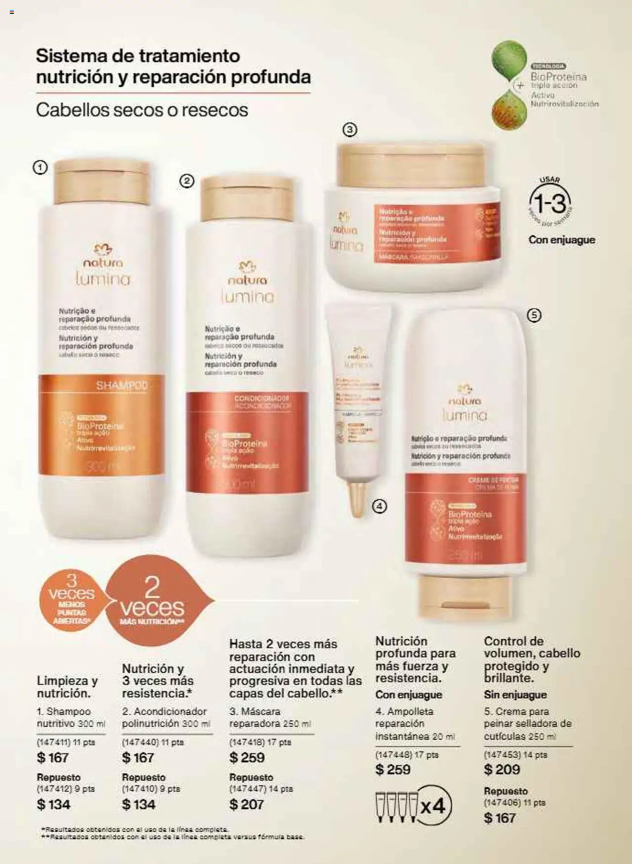 Nuevas ofertas de Natura válidas en toda la República Mexicana desde el 12.10.2025. ¡Encuentra las mejores ofertas en Natura - Campaña 16 2025! | Página: 139 | Productos: Crema, Máscara, Acondicionador