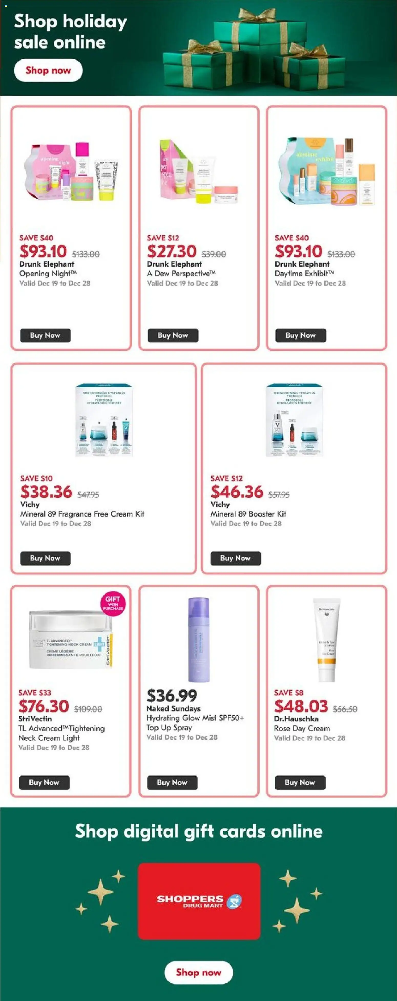 Shoppers flyer valid from 19.12.2025 | Page: 2 | Products: Cream, Fragrance