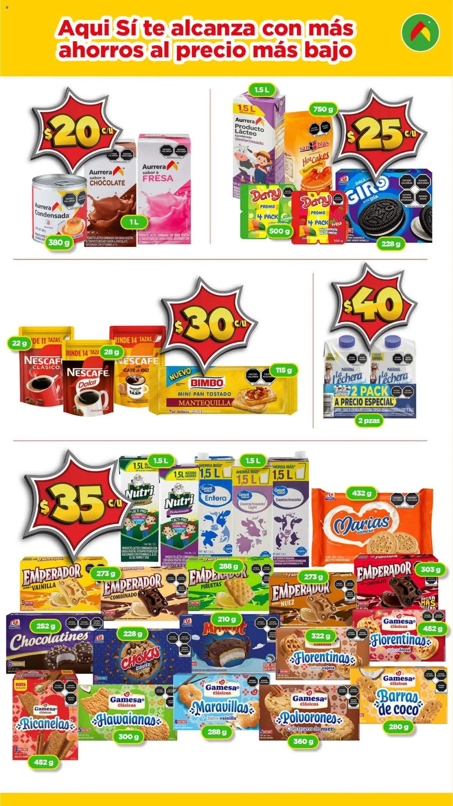 Nuevas ofertas de Bodega Aurrerá válidas en toda la República Mexicana desde el 01.01.2026. ¡Encuentra las mejores ofertas en Bodega Aurrerá folleto! | Página: 3 | Productos: Limón, Nuez, Vitaminas, Té