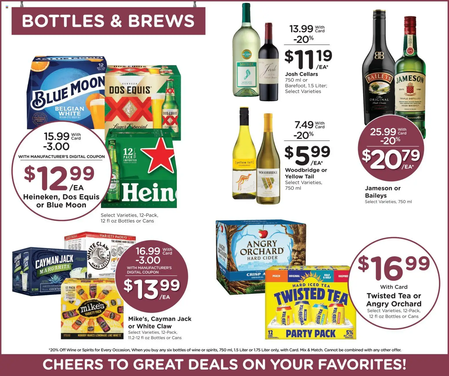 Smith's Weekly Ad - WY - valid from 18.02.2026 | Page: 11 | Products: Cider, Wine, Tea, Whiskey