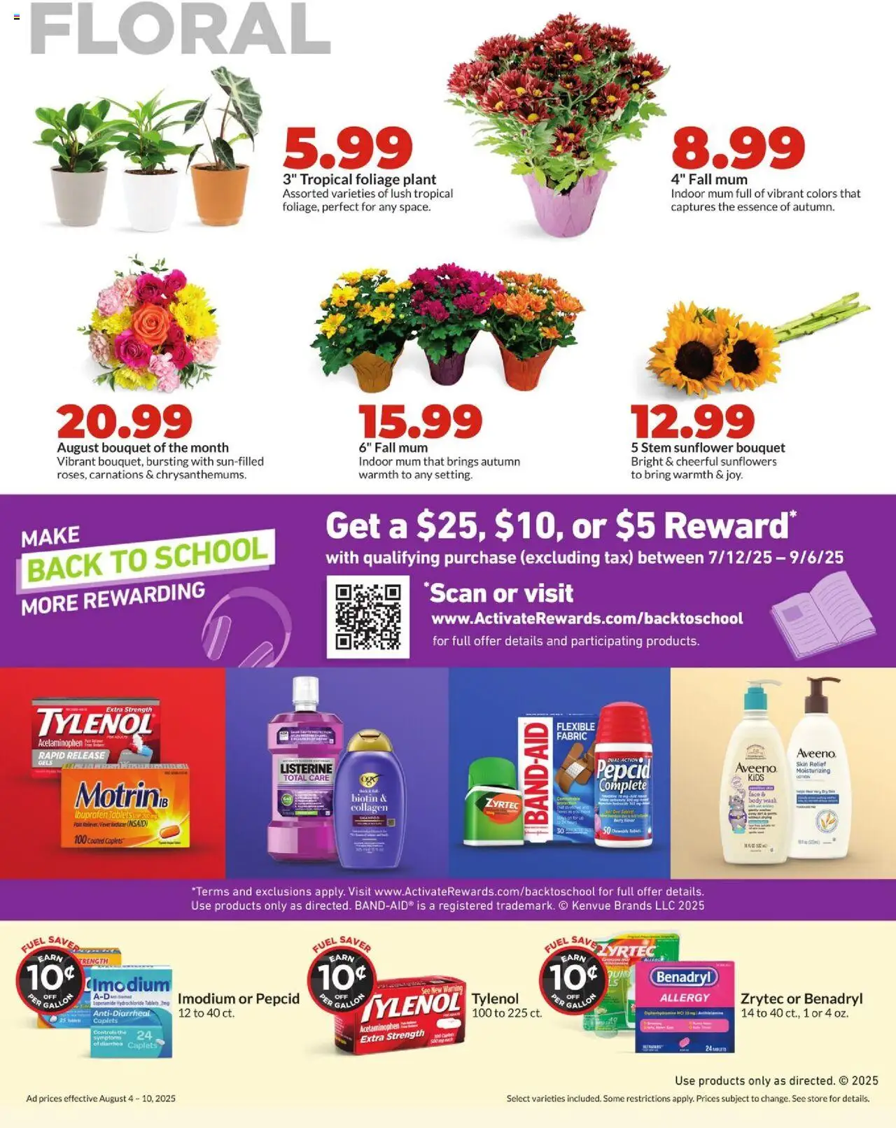 HyVee Weekly Ad - valid from 04.08.2025 | Page: 36 | Products: Biotin, Body Wash