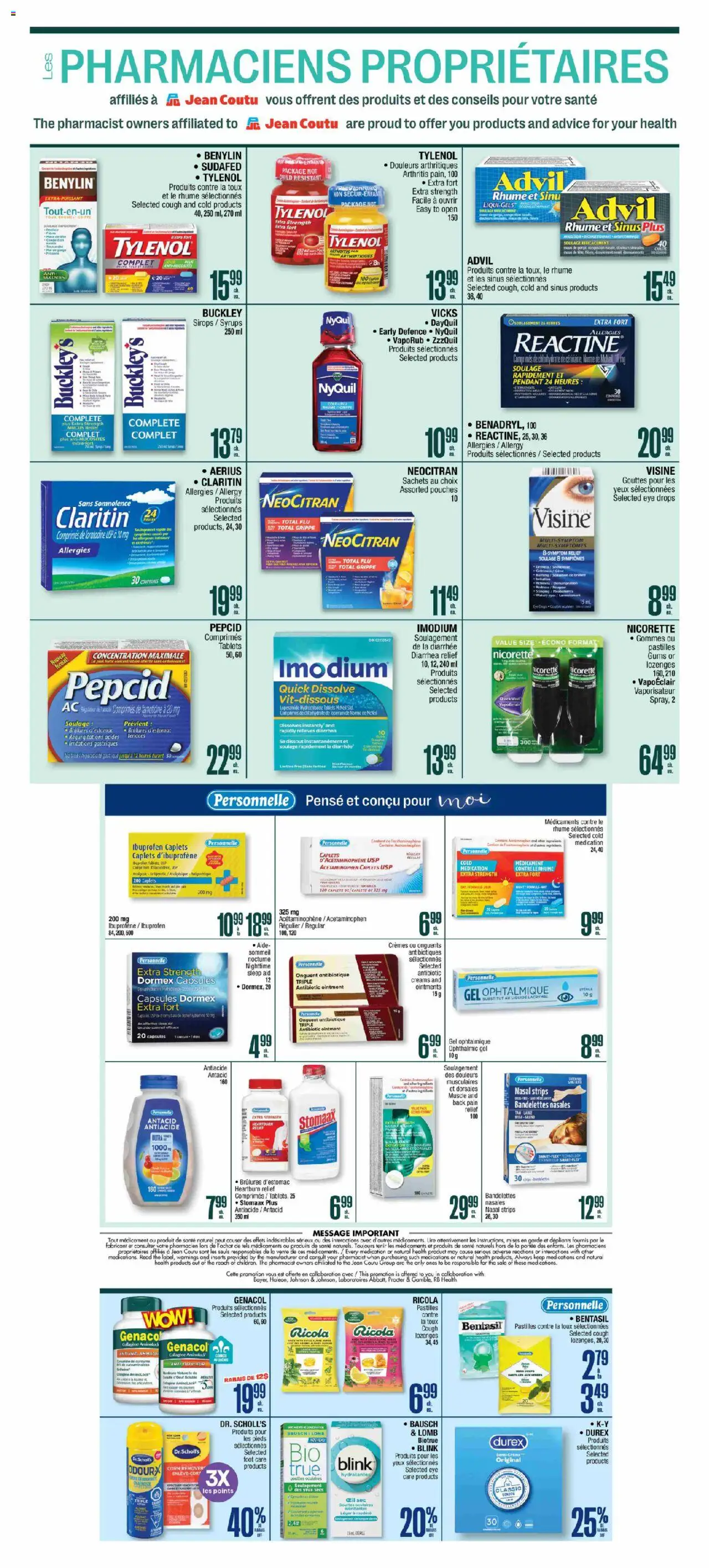 Jean Coutu flyer valid from 11.09.2025 | Page: 3
