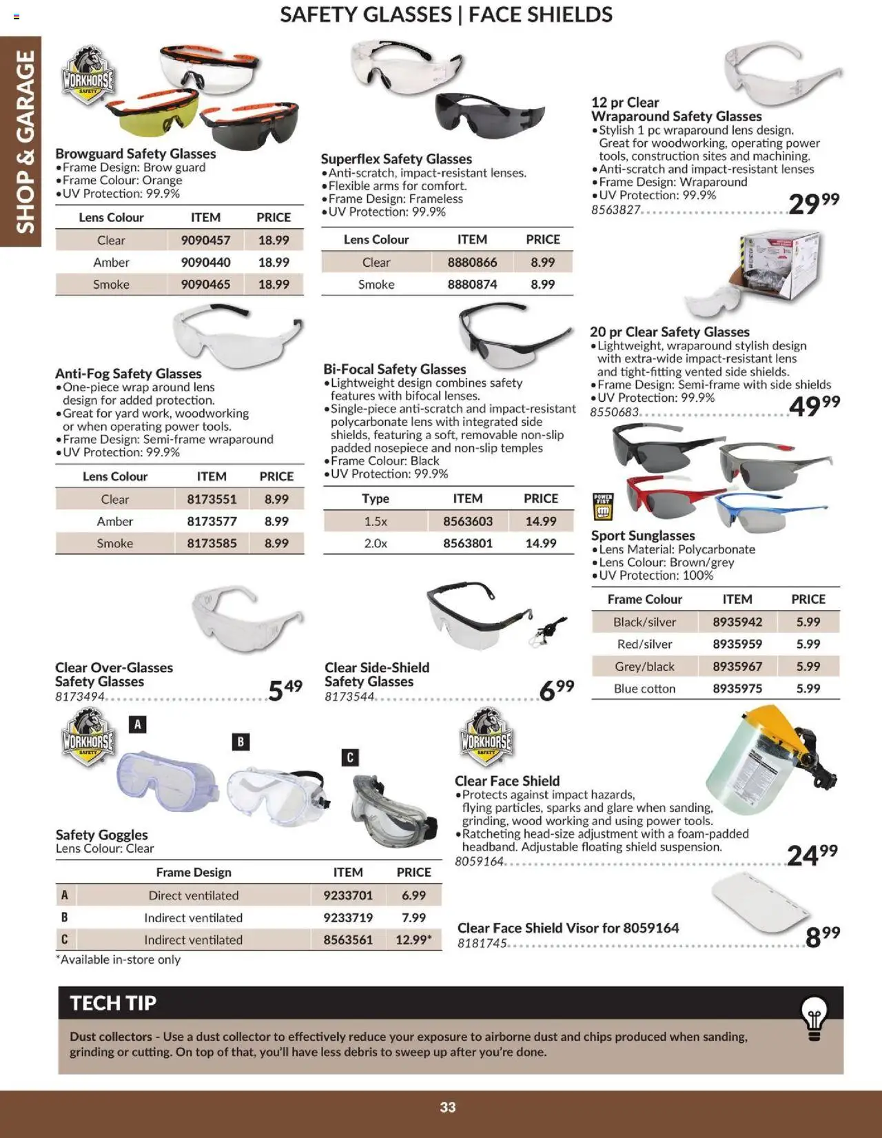 Princess Auto flyer valid from 16.04.2025 | Page: 35 | Products: Chips, Glasses, PC