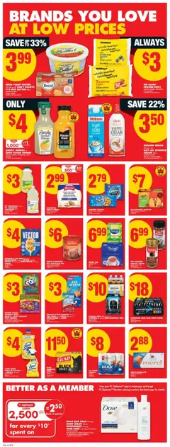 Preview of BECEL PLANT BUTTER, 427/454 g or I CAN'T BELIEVE IT'S NOT BUTTER 850 g selected varieties from shop No Frills valid from 02.10.2025 | Page: 7