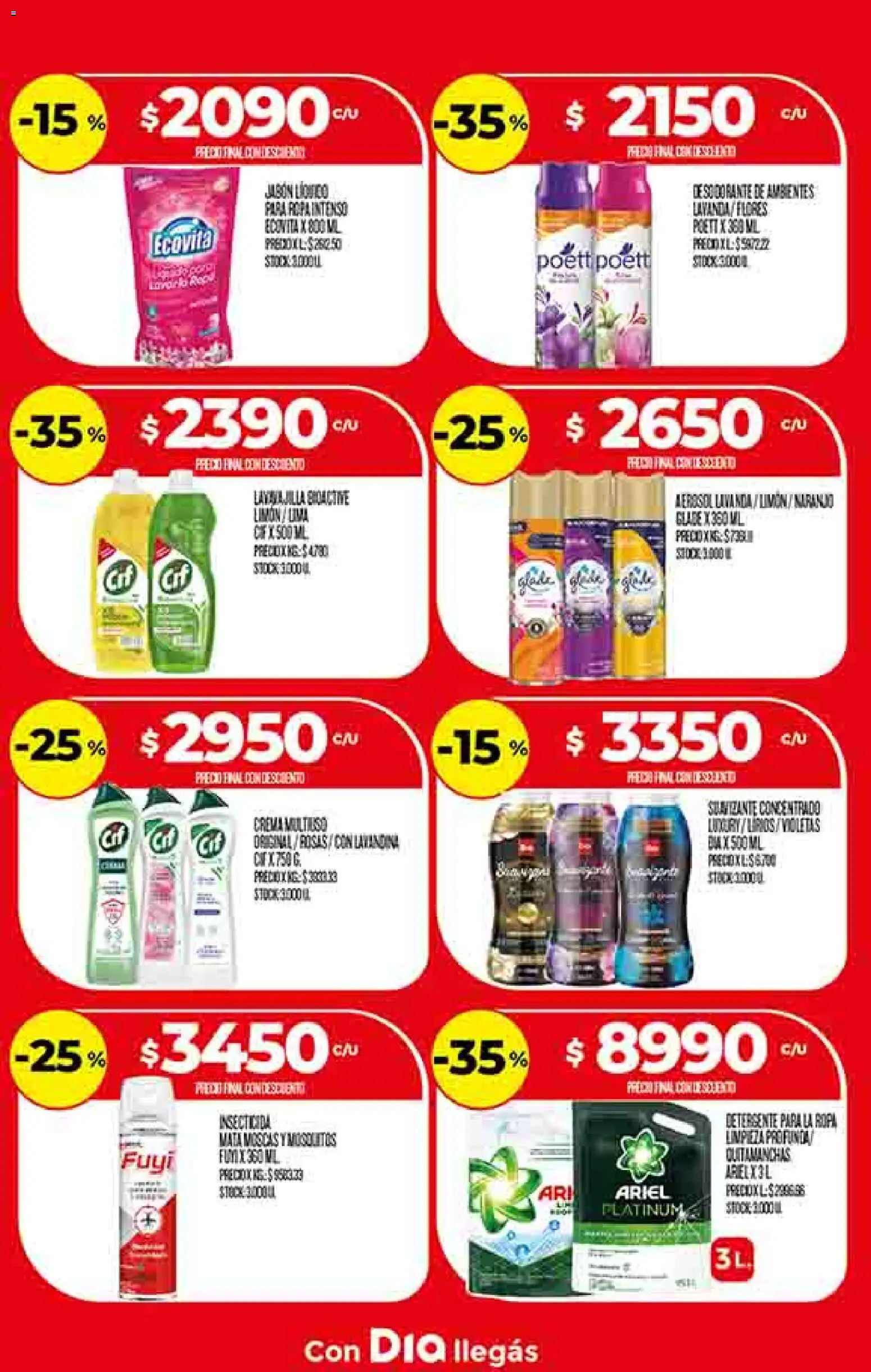 Supermercado DIA Ofertas │ válido desde el 28.01.2026 | Página: 21 | Productos: Mata moscas, Insecticida, Jabón, Ropa