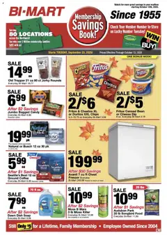 Preview of Bi-Mart weekly ads valid from 23.09.2025