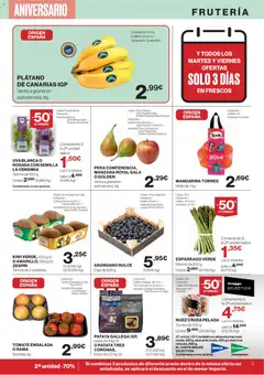 Vista previa de El Corte - Catálogo Que necesitas hoy, nuevo folleto de la tienda, válido en México a partir del 23.10.2025 | Página: 3 | Productos: Pera, Tomate, Nuez, Caja