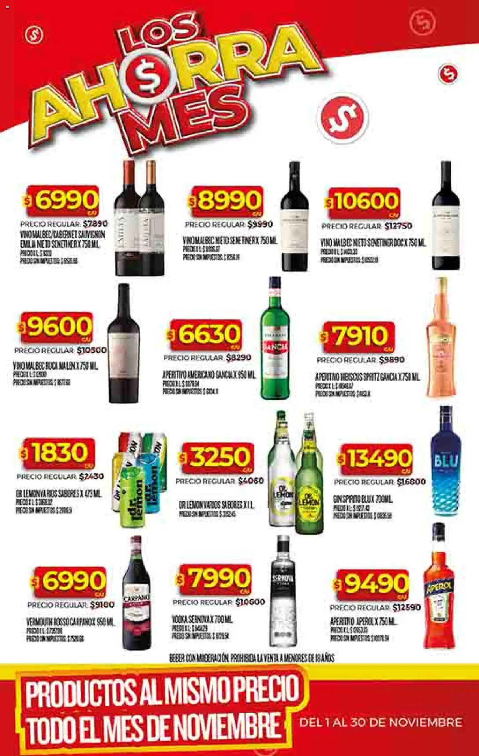 Dia - Ofertas - Salta y Jujuy │ válido desde el 26.11.2025 | Página: 26 | Productos: Vodka, Gin, Vino
