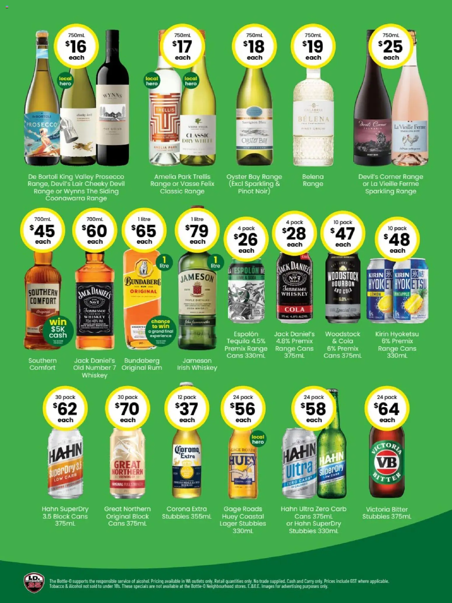 The Bottle-O catalogue - valid from 27.04.2026 | Page: 2 | Products: Bourbon, Whiskey, Rum