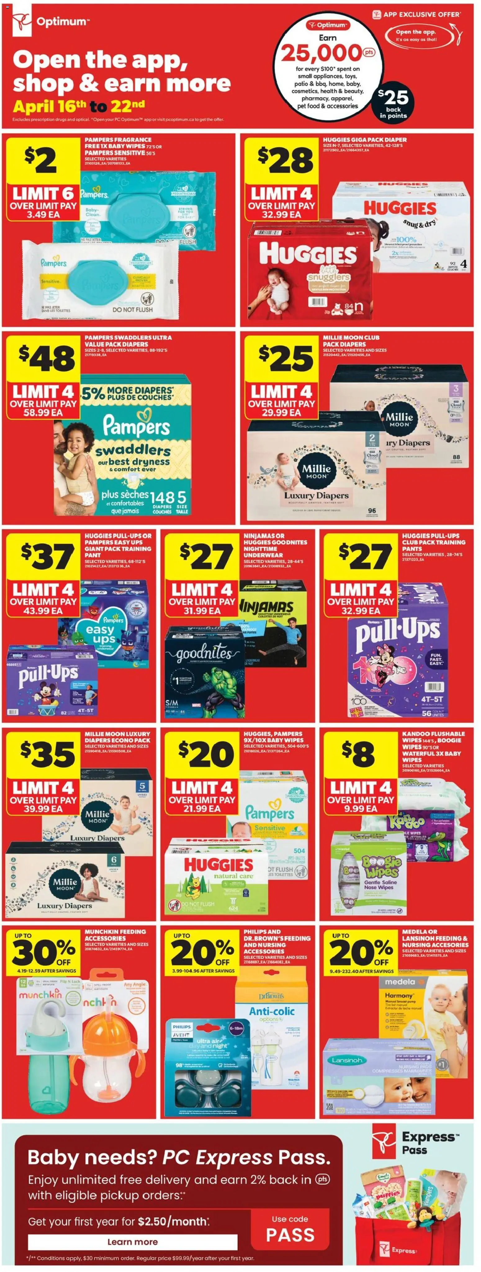 Real Canadian Superstore flyer valid from 16.04.2026 | Page: 23 | Products: PC, Fragrance, Pants, Underwear