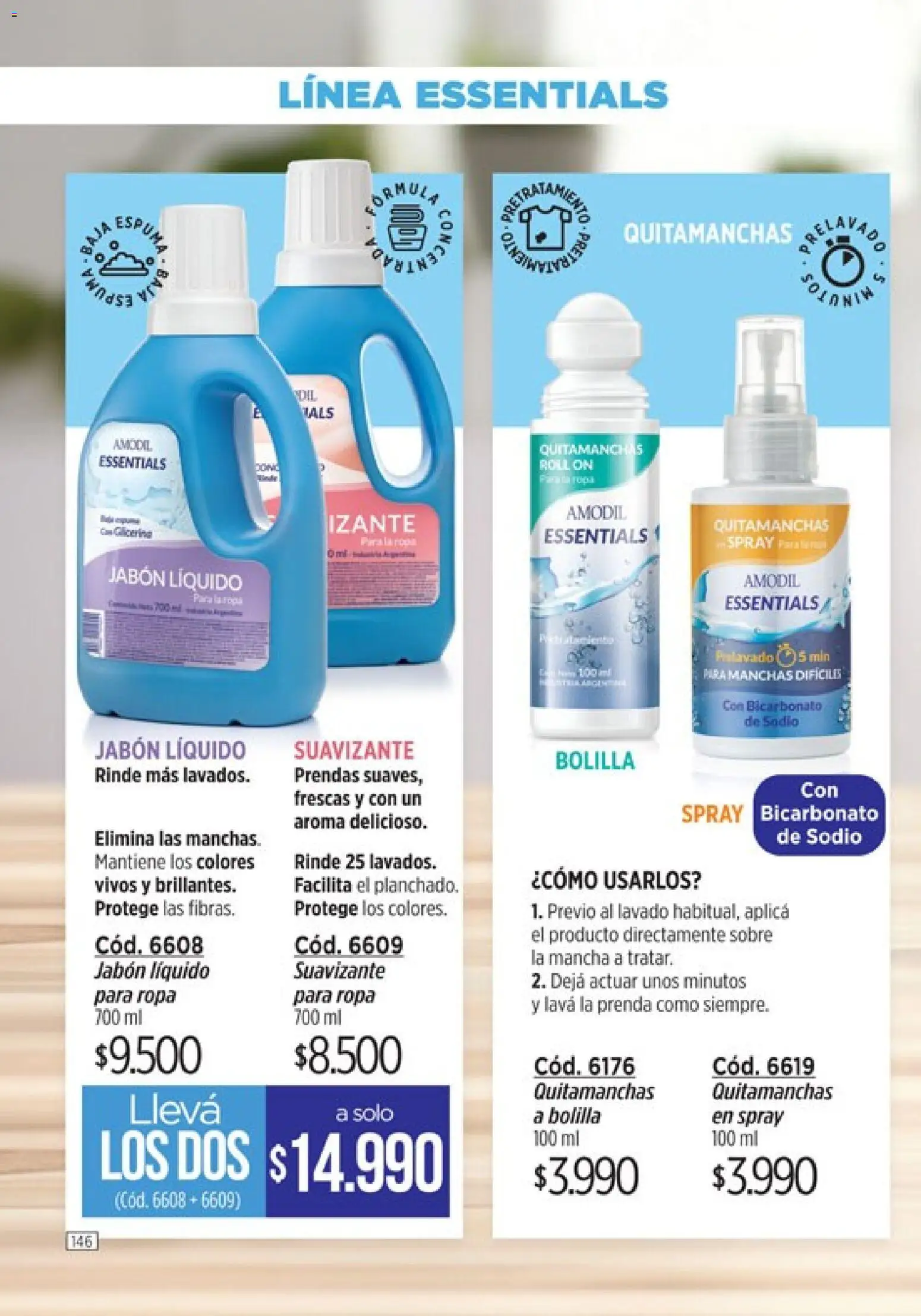 Catálogo Amodil Campaña 6 │ válido desde el 04.03.2026 | Página: 146 | Productos: Jabón líquido, Jabón, Espuma, Suavizante