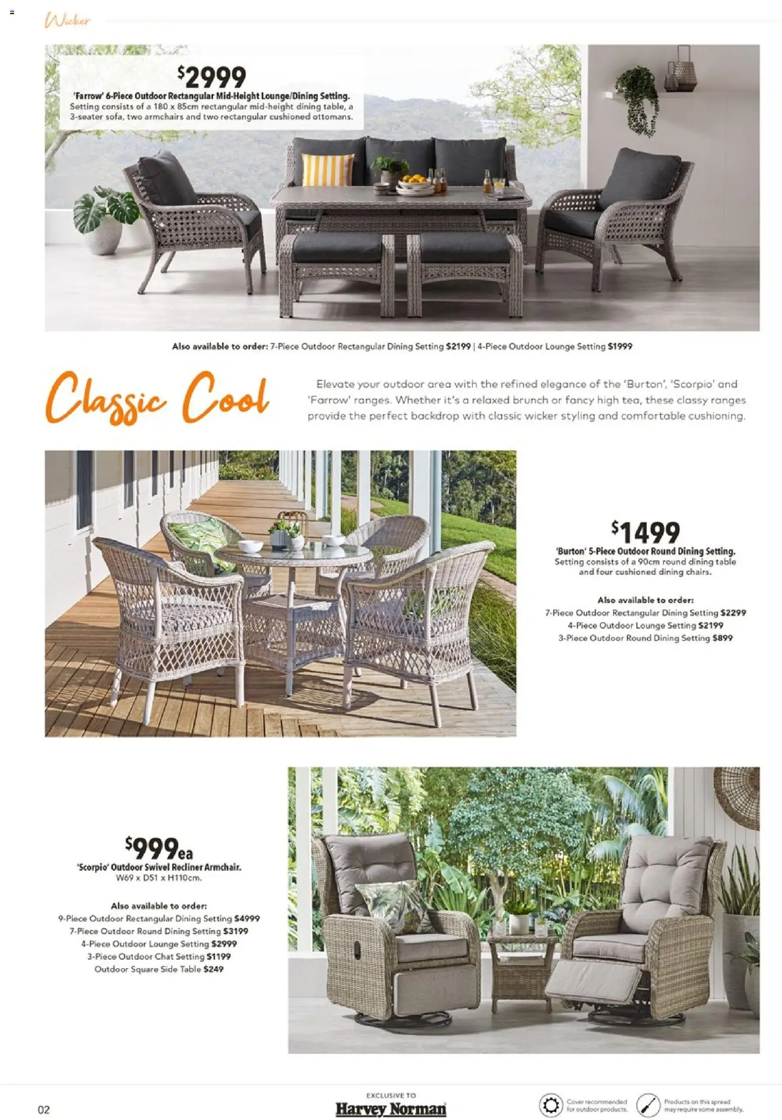 Harvey Norman catalogue - valid from 31.10.2025 | Page: 2 | Products: Table, Recliner