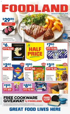 Preview of Foodland  Catalogue  - valid from 22.10.2025