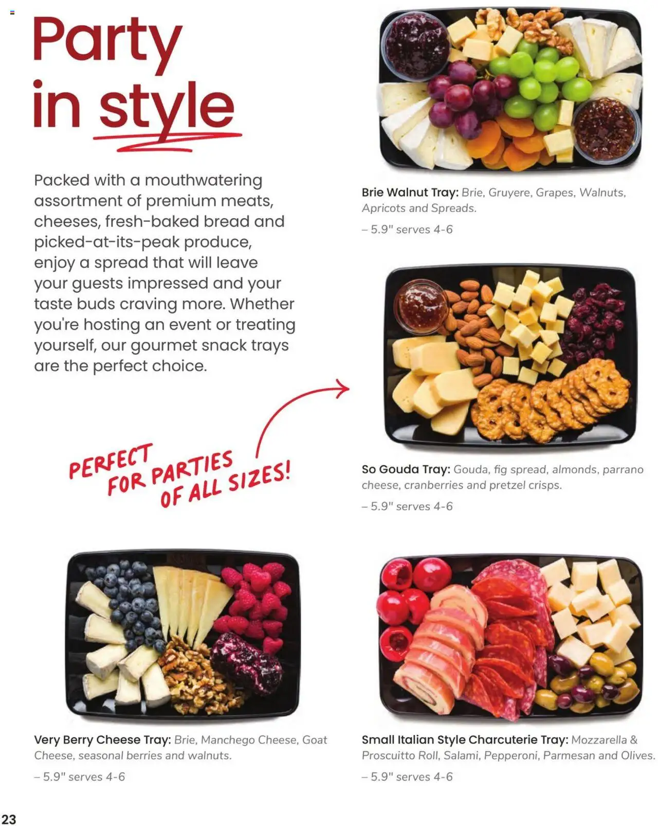 Acme Entertaining Guide - valid from 01.01.2025 | Page: 24 | Products: Peppers, Beef, Salad, Dill