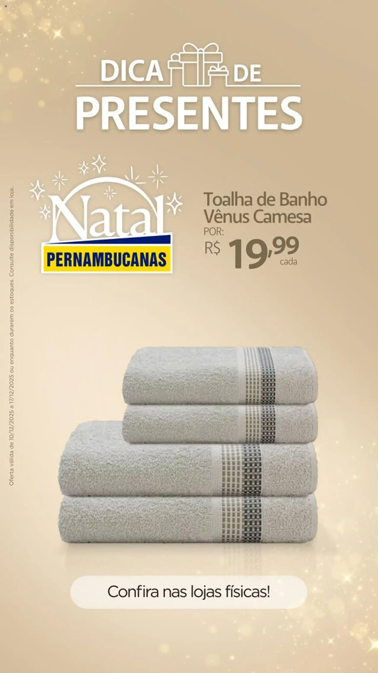Pernambucanas Folheto - válido de 10.12.2025 | Página: 7 | Produtos: Toalha de banho