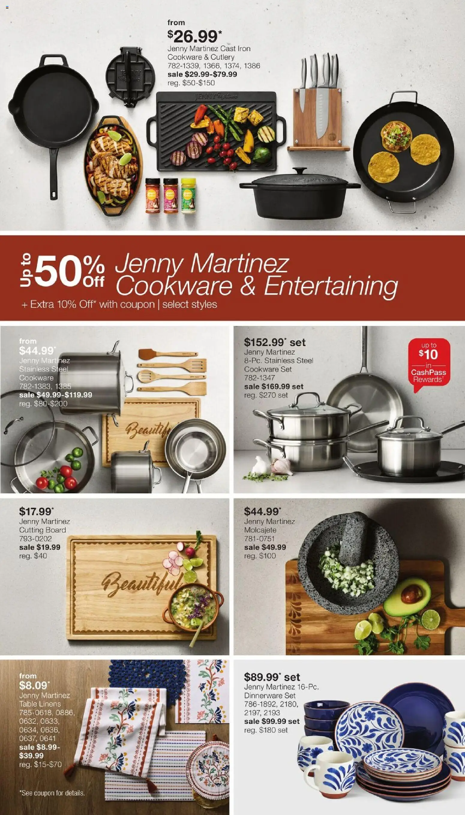 JCPenney Our Biggest Home Sale of the Season - valid from 23.03.2026 | Page: 26 | Products: Table, Iron