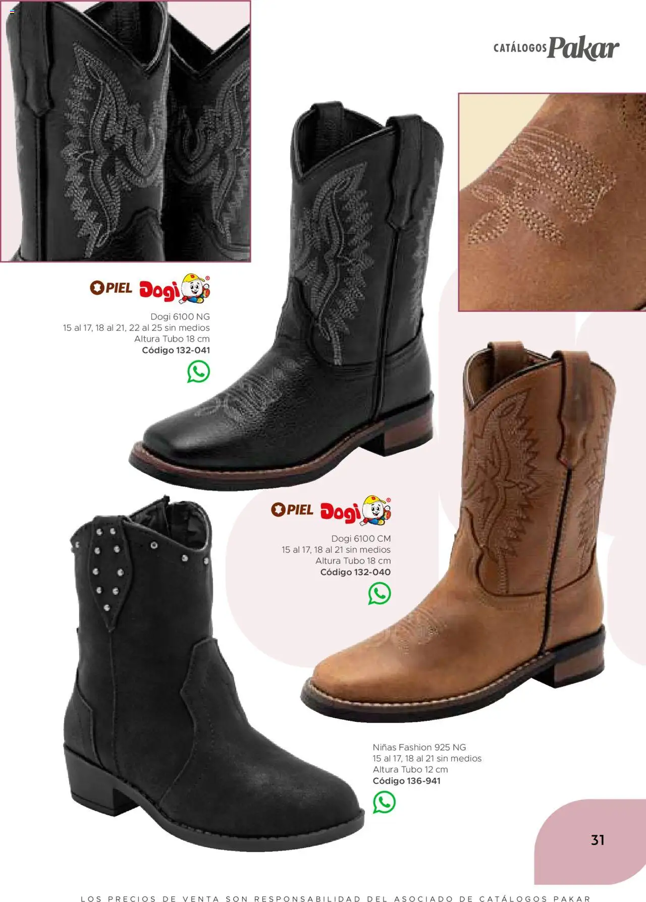Nuevas ofertas de SC Pakar válidas en toda la República Mexicana desde el 24.07.2025. ¡Encuentra las mejores ofertas en SC Pakar - Catálogo Nina otoño / invierno! | Página: 31