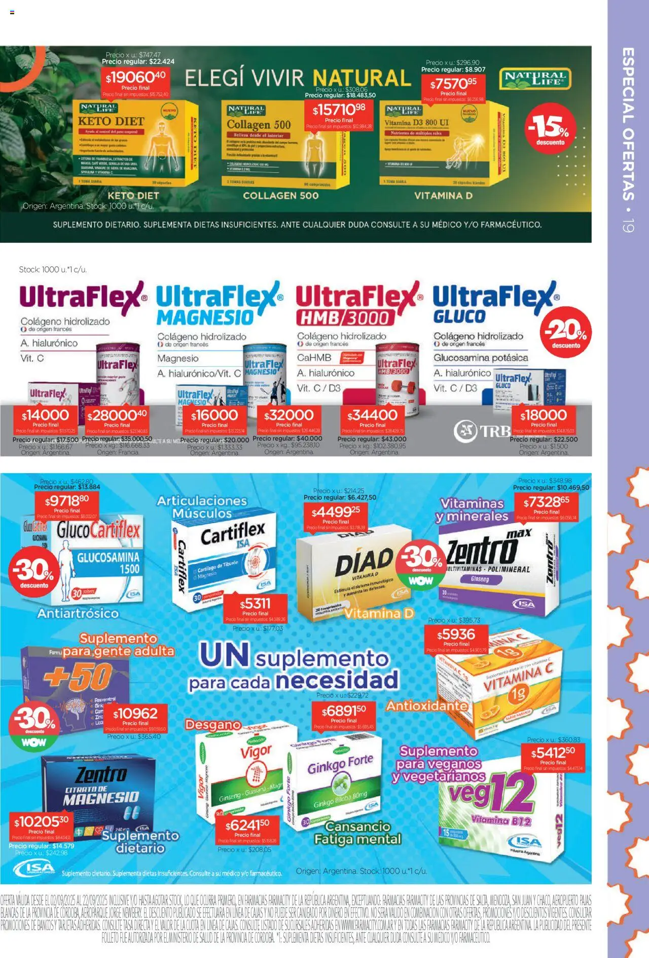 Farmacity catálogo │ válido desde el 02.09.2025 | Página: 19