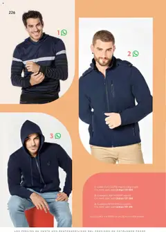 Vista previa de SC Pakar Catálogo Ropa y Accesorios, nuevo folleto de la tienda, válido en México a partir del 24.07.2025 | Página: 226 | Productos: Suéter, Chamarra, Sudadera
