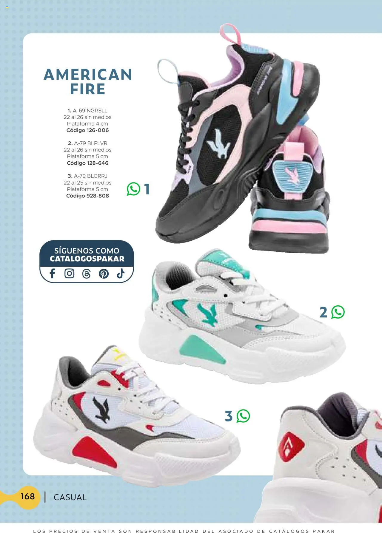 Nuevas ofertas de SC Pakar válidas en toda la República Mexicana desde el 24.07.2025. ¡Encuentra las mejores ofertas en SC Pakar - Catálogo Casual otoño / invierno! | Página: 168