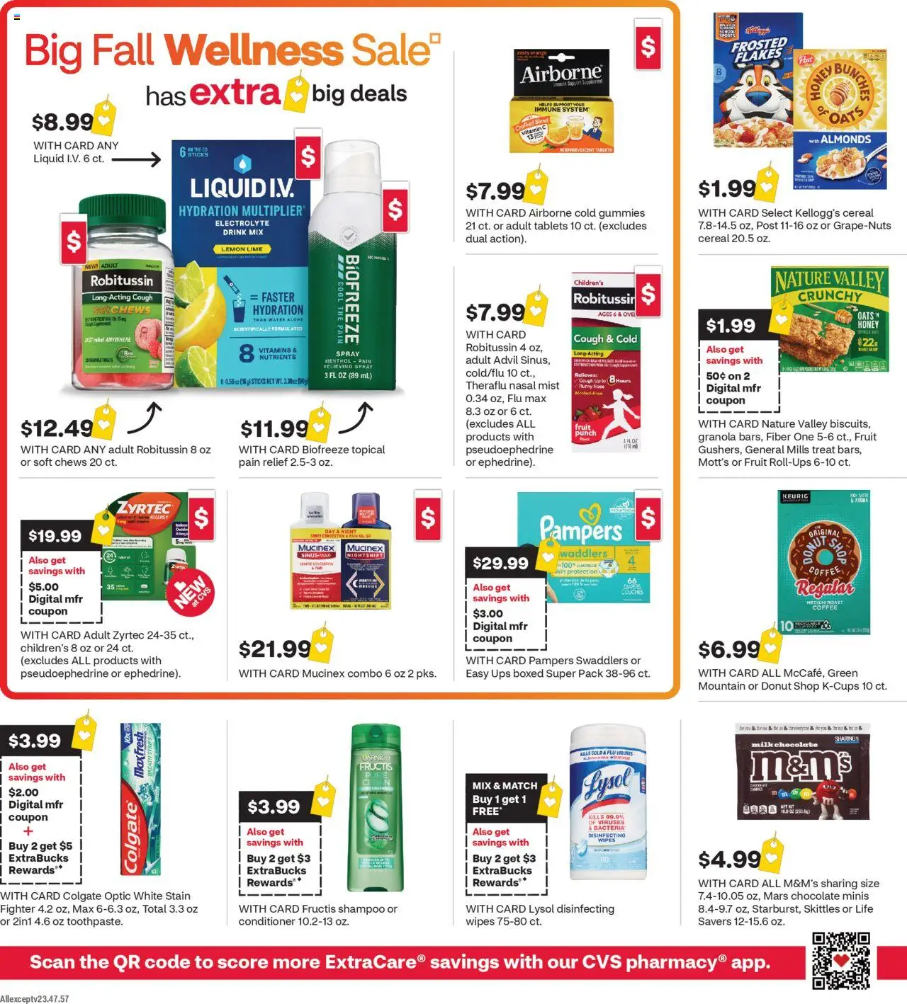 CVS Pharmacy Weekly Ad - OH - valid from 21.09.2025 | Page: 2 | Products: Conditioner, Coffee, Flakes, UPS