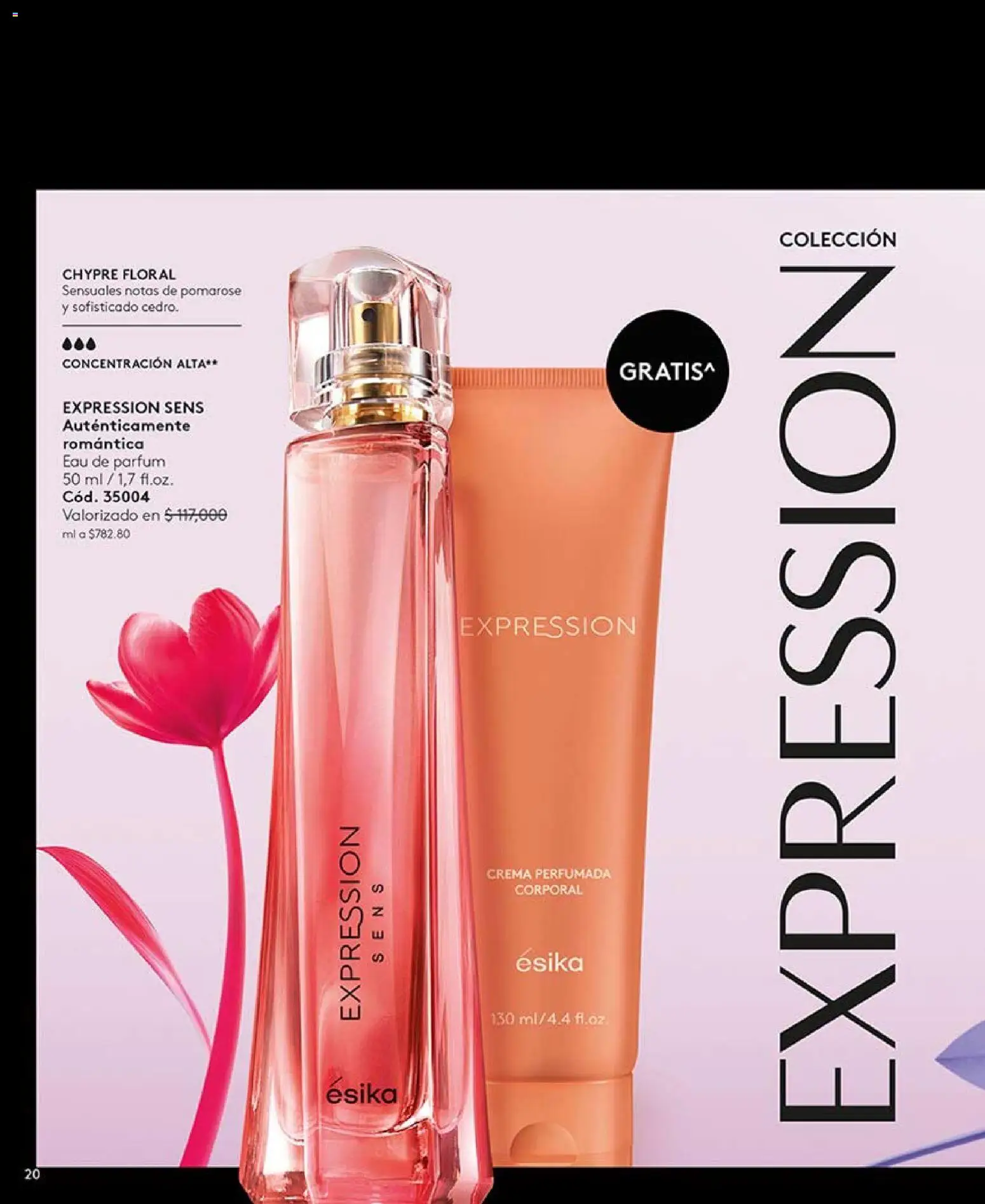 Ésika revista - valida desde el 03.04.2026 | Página: 20 | Productos: Crema