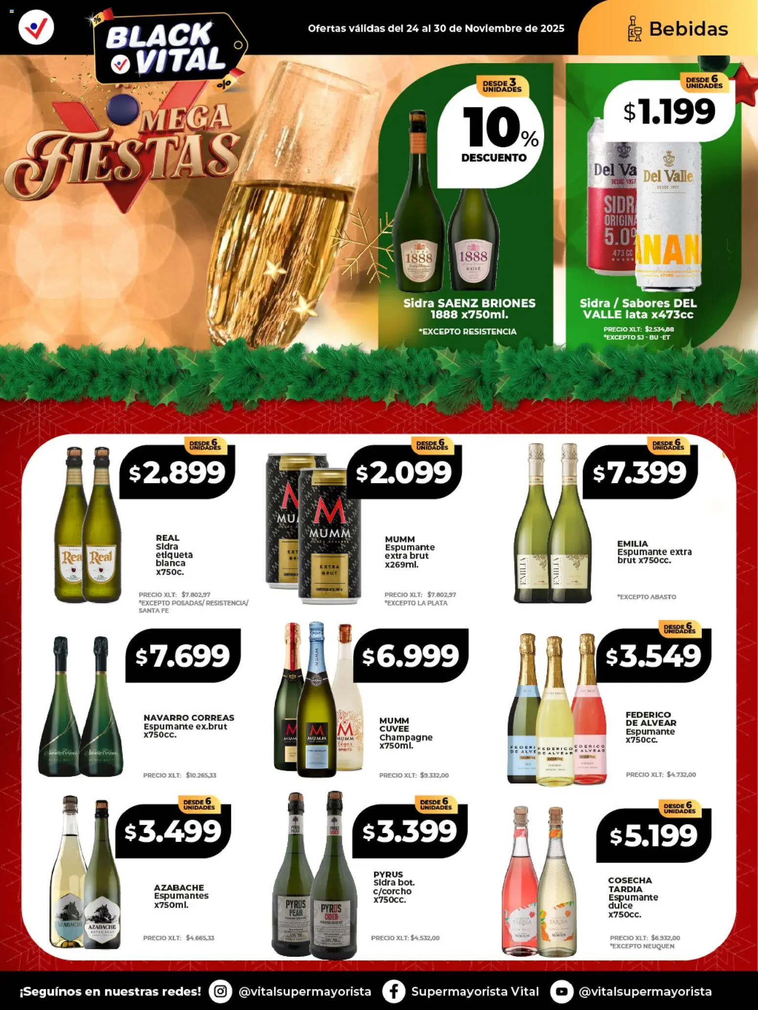Vital ofertas │ válido desde el 24.11.2025 | Página: 16 | Productos: Champagne