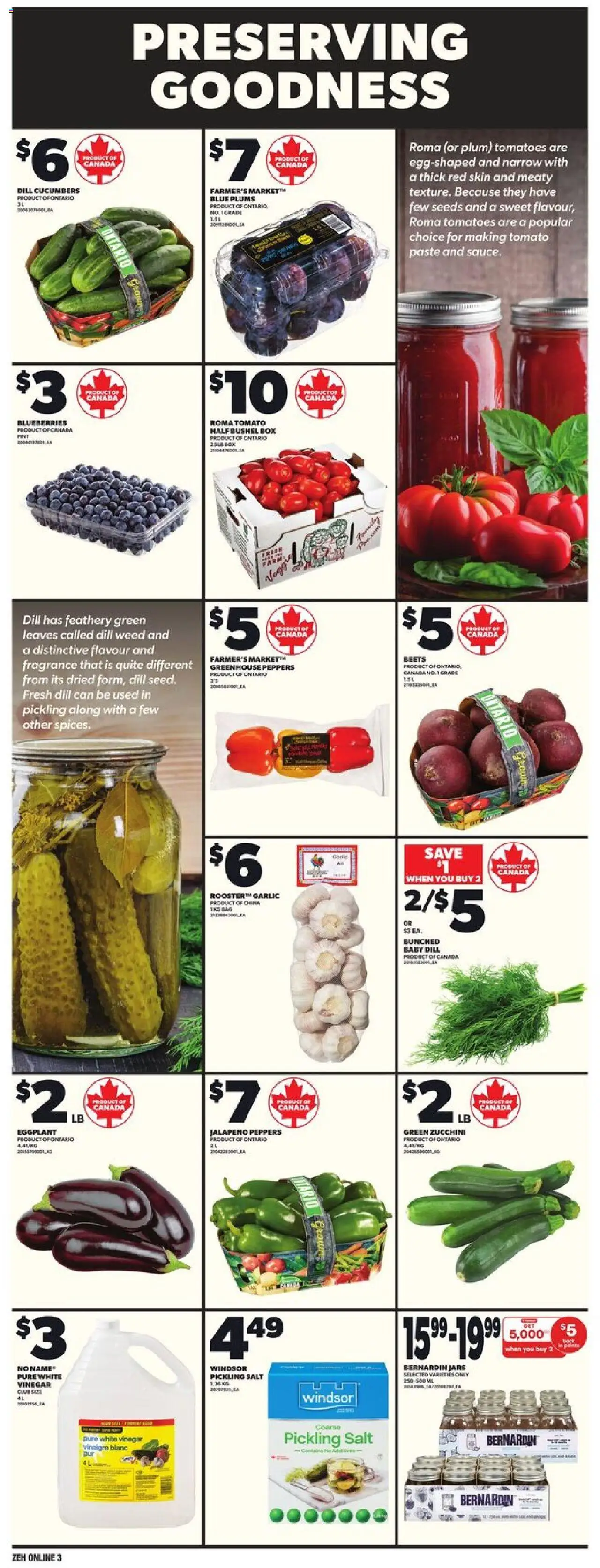 Zehrs flyer valid from 14.08.2025 | Page: 10 | Products: Cucumbers, Fragrance, Box, Tomatoes